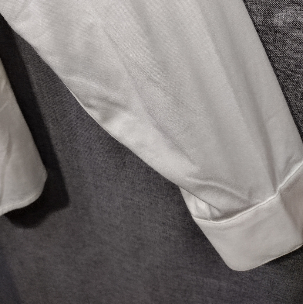 NWT The Limited Button Shirt Women's 1X White Office Career Business Minimalist - Picture 3 of 9